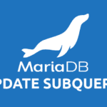 Actualizar registros mediante Subquery en mariadb