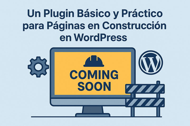 Un Plugin Básico y Práctico para Páginas en Construcción en WordPress